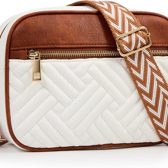 Crossbody Bags for Women - Trendy Vegan Leather Small Purse, Travel-Ready Design - Picture 1 of 7